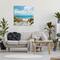 Stupell Industries Coastal Path to Beach Nautical Grass Cloudy Summer Sky Canvas Wall Art